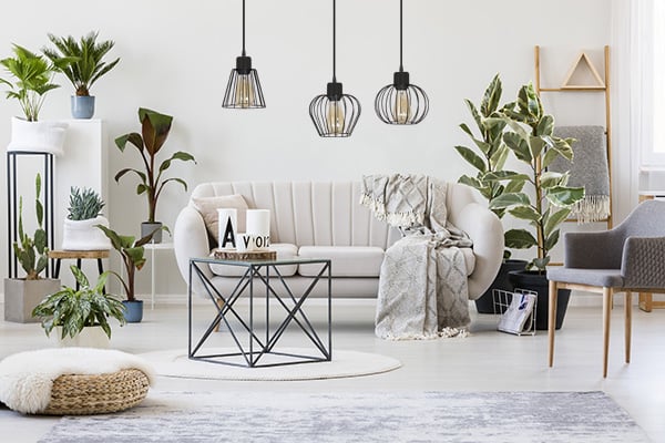 Edderkoplampe Moderne Forskellige Farver LOFT Justerbar
