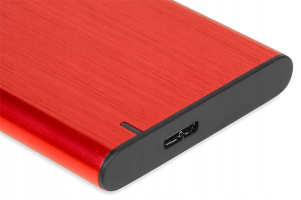 iBOX HD-05 2,5" USB 3.1 gen.1 rød harddiskkasse