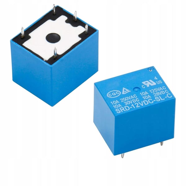 Relä SRD-12VDC-SL-C relelähdistin 12VDC