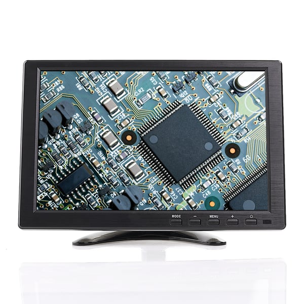 L7003 mikroskopskärm 10 tum HDMI VGA AV-ingångar
