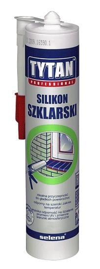 GLAS OG AKVARIE SILIKONE TYTAN 280ML SORT - SIL Z TY CZA