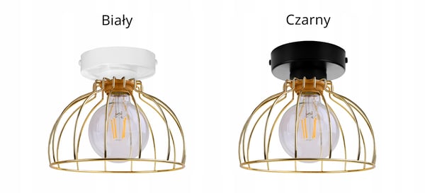 ELEGANT LOFTSLAMPE GYLDEN TRÅDLAMPE LED