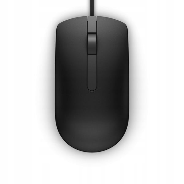 DELL MS116 sort optisk mus, 570-AAIR