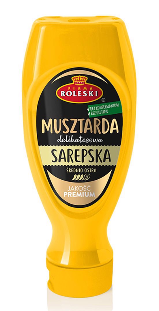 Roleski Companyn ruskea sinappi 425 g