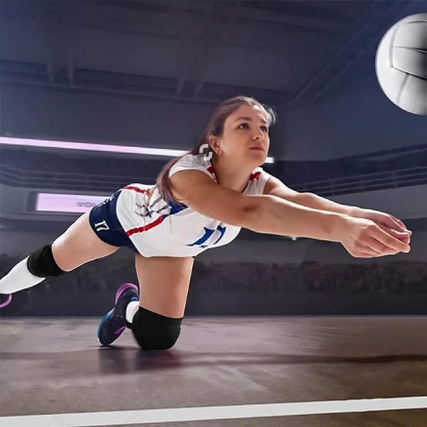 Knæbeskyttere elastiske knæbeskyttere sport bløde solide letvægts l