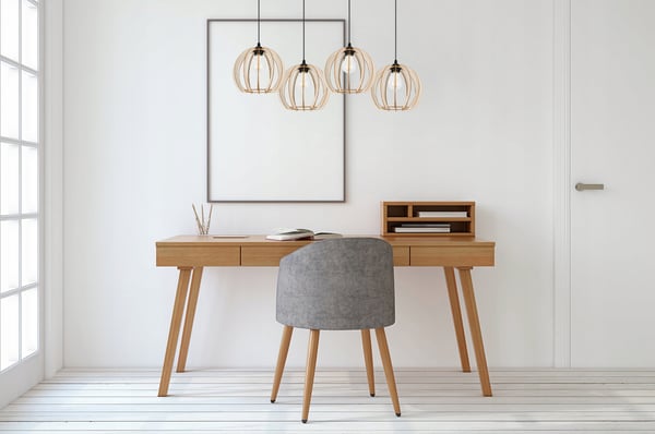 MODERNI PUINEN LED-KATTOVALAISIN
