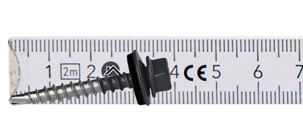 Landmandsskruer GTF2 Z14 4,8x35mm RAL 7016