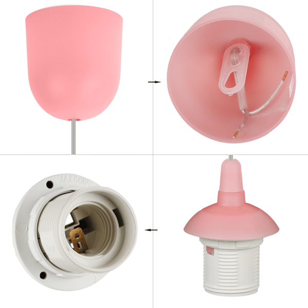 ELEMENT ÄGG 60 ROSA SVAMP 70 ROSA-VITA