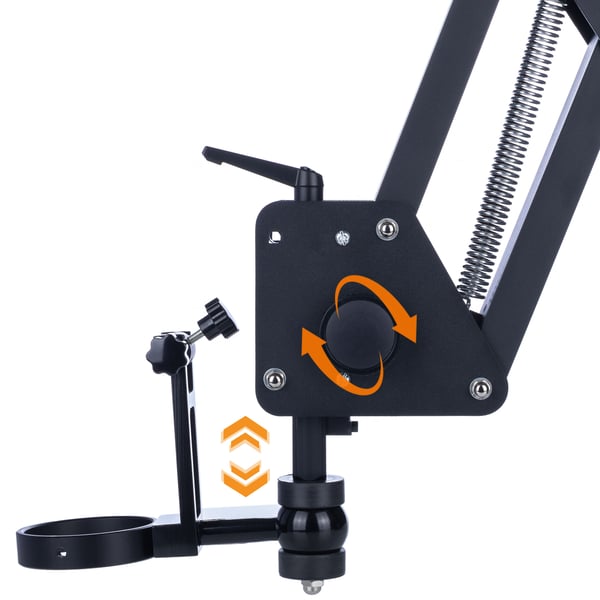 Bordmonteret arm til stereoskopisk mikroskop 80 cm WDMS2