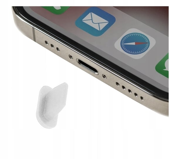 Latauskansi iPhone ja AirPods valkoinen