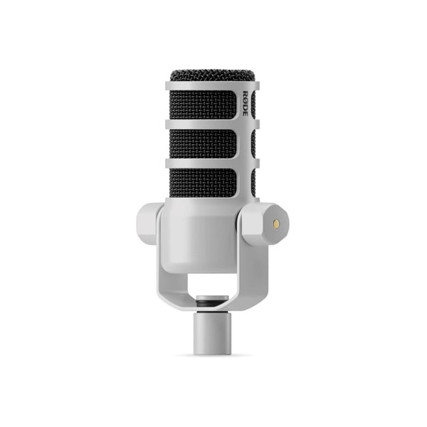 RODE PodMic White - dynamisk podcastmikrofon