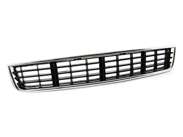 Audi A4 B6 00-04 grill i stötfångaren, KROM, mitten