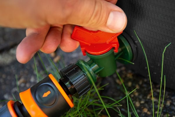 Sammenklappelig regnvandstank, 500 l, PVC - T N15-952