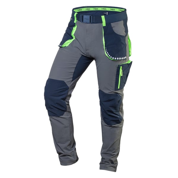 PREMIUM ARBETSBYXOR MED HÖG MIDJA, 4-VÄGS STRETCH, STORLEK M - T N81-231M