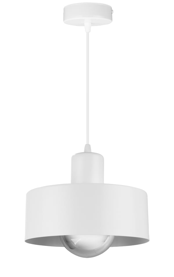 MODERNE LOFTHÆNGELAMPE, METAL LAMPESKÆRM