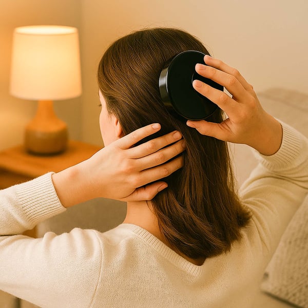 Ayurvedisk hårvækstbørste, hovedbundsmassage, hårvask