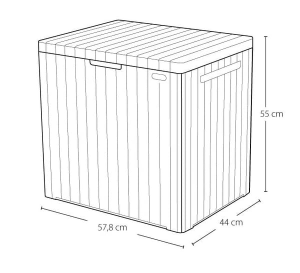 HAVE-/TERRASSEBOKS, CITY 113L - KT 63 1459