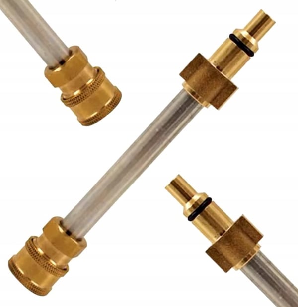 Lavor/Parkside 1/4" QC hurtigkoblingslanse/adapter til højtryksrenser