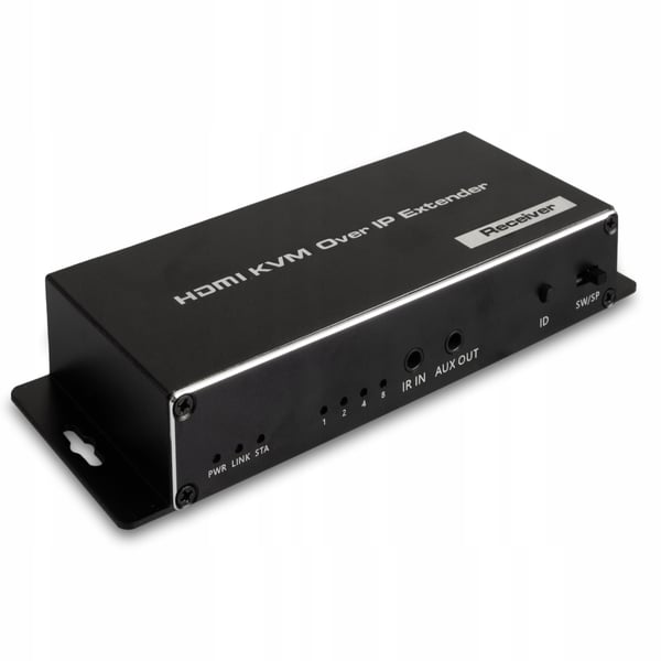 HDMI 2.0 LAN KVM-forlænger 2xUSB RJ45 180M ETHERNET