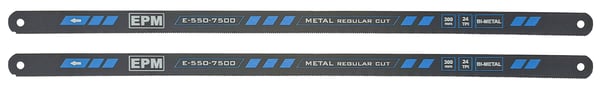 ENKELTSIDIG BIMETAL SAVKLING 300*12,5/24T 2 STK. - E-550-7500 ENKELTSIDIG BIMETAL SAVKLING 300*12,5/24T 2 STK. - E-550-7500