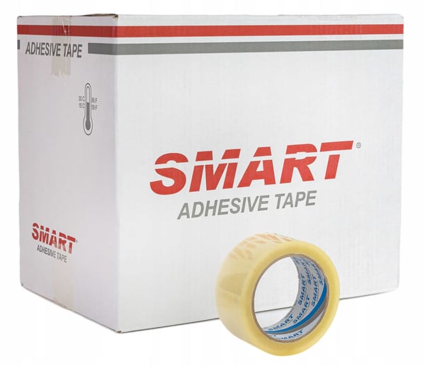 Smart transparent akrylpackningstejp 48/50 år