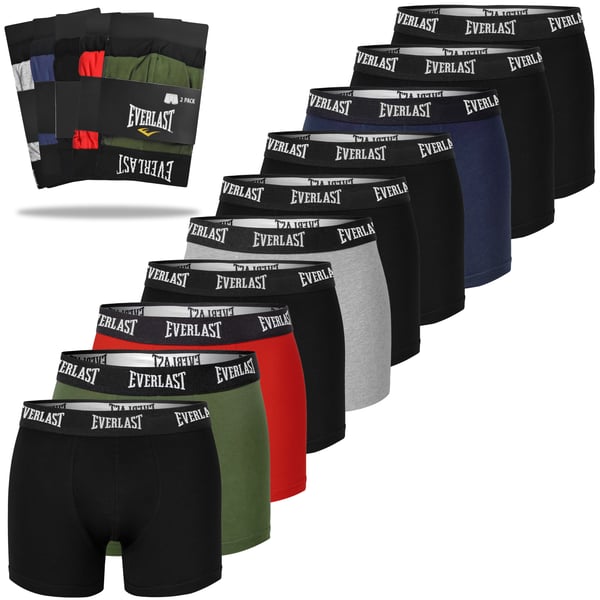 Everlast miesten puuvillaiset bokserit BM406 10 kpl koko M