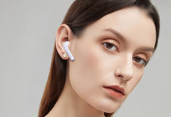 Nokia E3110 lila trådlösa in-ear hörlurar