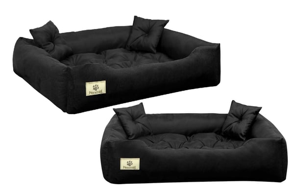 Hundeseng kennel PRESTIGE 75x65 cm vandtæt sort