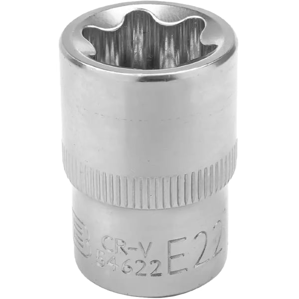 JCB TORX Hylsnyckel 1/2" Cr-V E22
