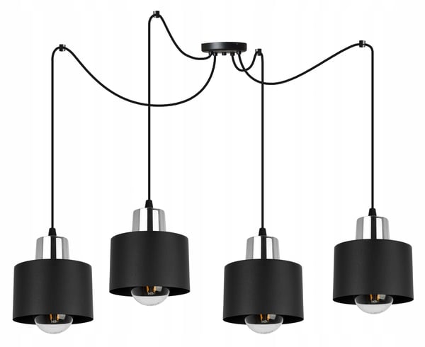 MODERNI KATTOVALAISIN MUSTA LED-VALAISIN