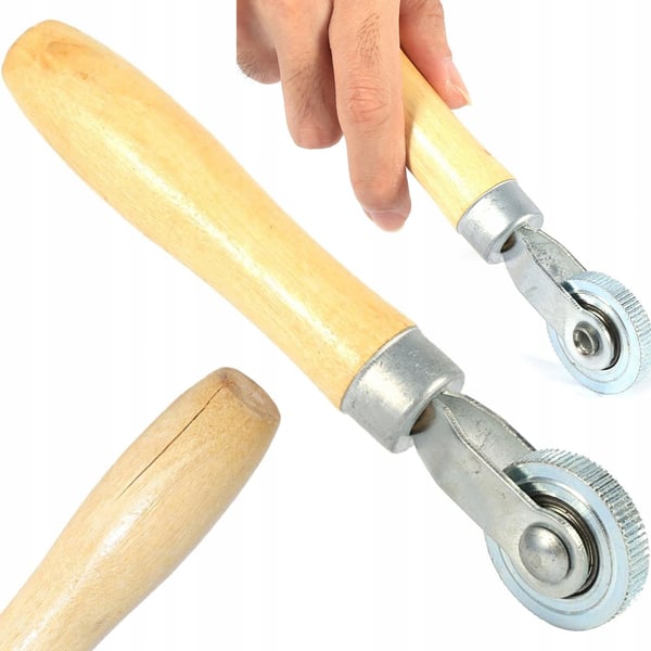 Trärulle med 6 mm brett lager