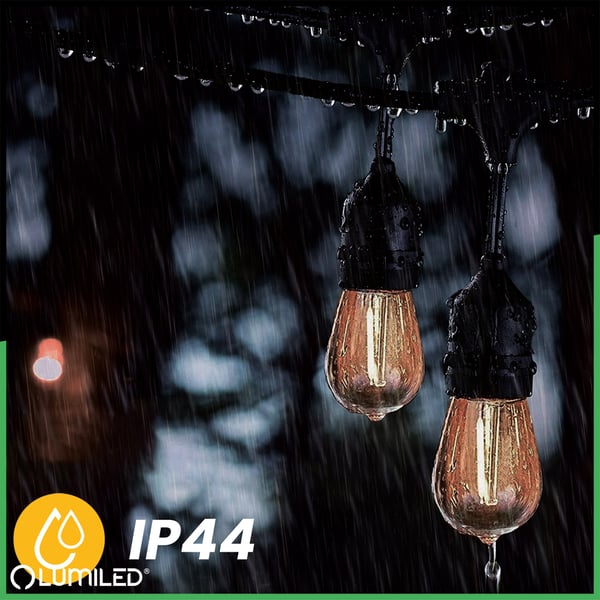 Puutarhan valolanka MALUS 15m 30x E27 LUMILED