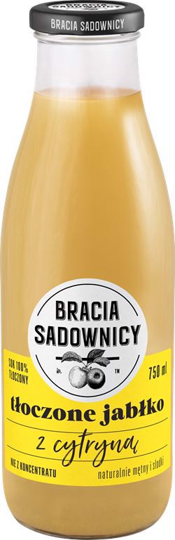 Brothers Orchardists presset æble- og citronjuice 750 ml