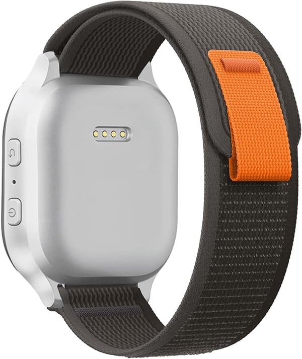 Rannekkeet Apple Watch 1/2/3/4/5/6/7/8/9/SE 38/40/41 mm harmaanmusta 3 kpl