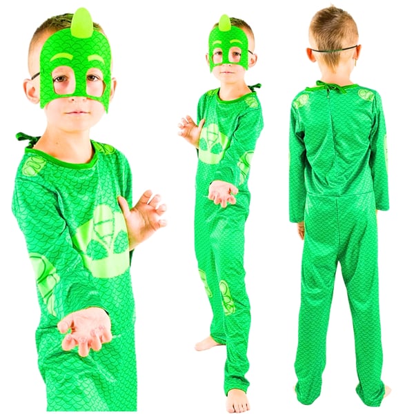 PJ Masks kostume til karneval, gekko-udklædning, kostumefest 12