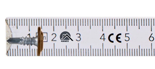 GM-B monteringskontakter 4,2x13 mm RAL 8003