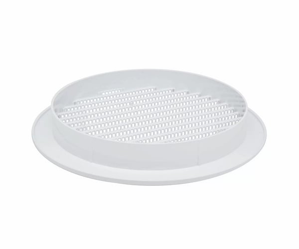RUND GRILL MED NET FI 125 HVID - RX 02-225