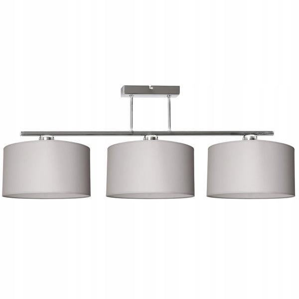 MODERN HÄNGLAMPA, LAMPSKÄRM I KROMMATERIAL, LED