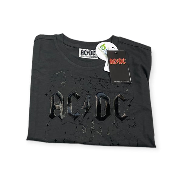 AC/DC dam t-shirt rundhalad S