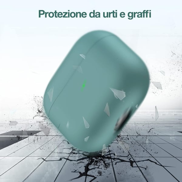 Apple AirPods 3. sukupolven vihreä suojakotelo