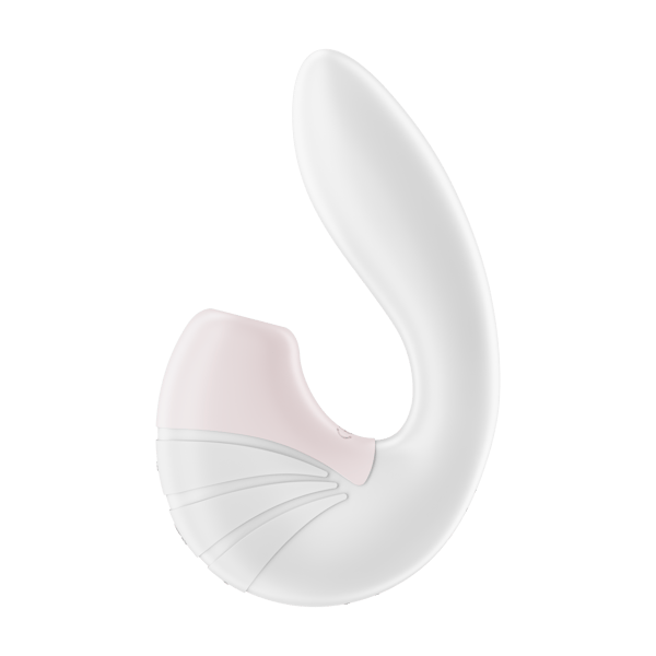 Satisfyer klitoriksen stimulaattori vibratorilla Supernova valkoinen