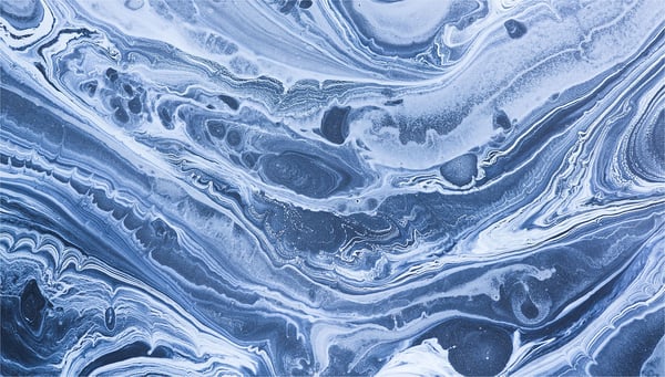 Glas skærebræt 52x30 marmor