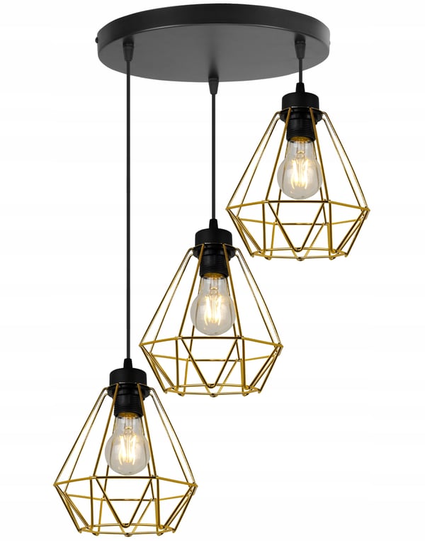 MODERNE ELEGANT HÆNGELAMPE I METAL MED LAMPESKÆRM