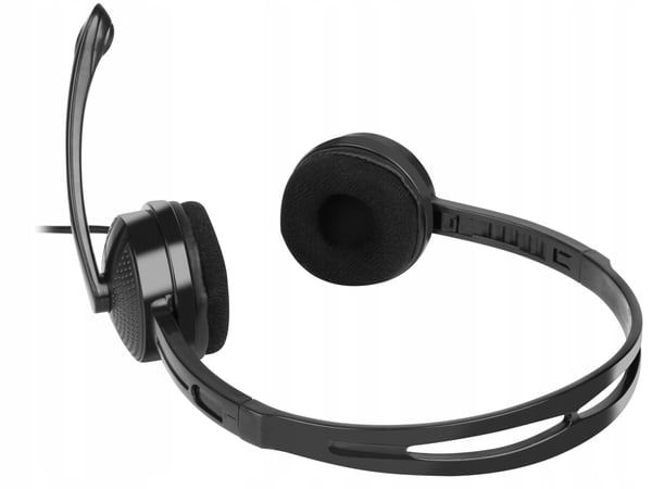 Natec Canary Go hovedtelefoner med mikrofon, sort