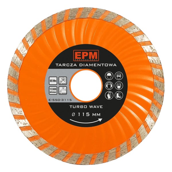 TURBO WAVE DIAMANTKLING 115MM - E-550-3115