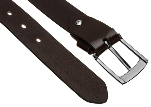 M läderarmband WAS PLW-R-11 105 brunt