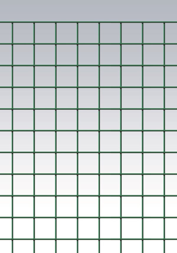 SVETSAT GALVANISERAT PVC-NÄT 100 CM MASK 12,7 MM TRÅD 0,8 MM - 25,0 MB - S-B 7830022