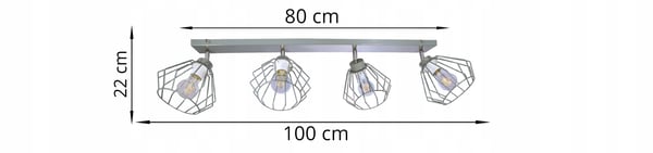 Lofthængende lampe med tråd og LED-loftlampe