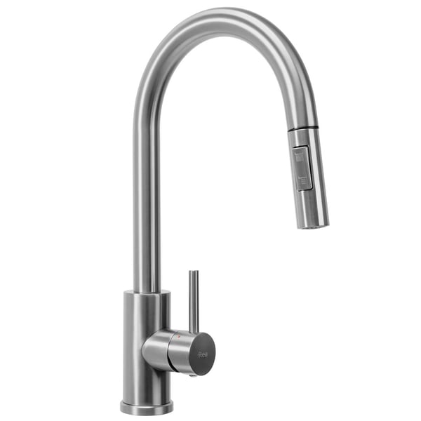 Fresh köksunderedelsblandare i borstad nickel