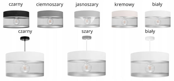 Loftshængende lampe lysekrone lampeskærm moderne